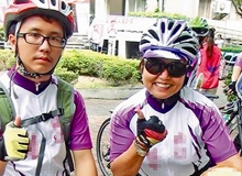 單車環島捐義乳　李永紅無私傳愛