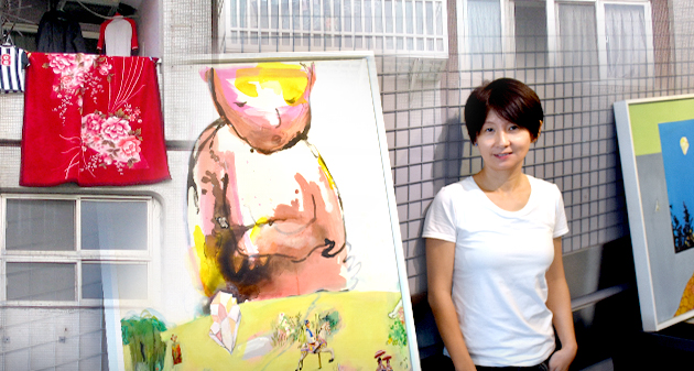 用一幅畫讓奈良美智抱憾而歸的女人－謝丹丹
