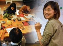 她在誠品賣生活，卻到花蓮才真正懂生活，於是有了「寫寫字」