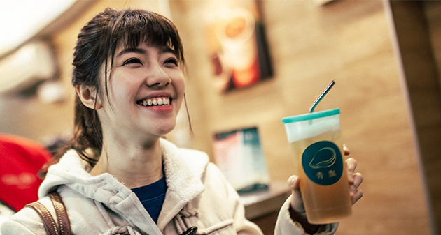 青瓢：忘了帶環保杯，那就用租的吧！