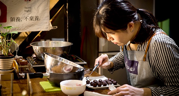 小米酒、老窗花…choco choco巧克力裡的台灣味