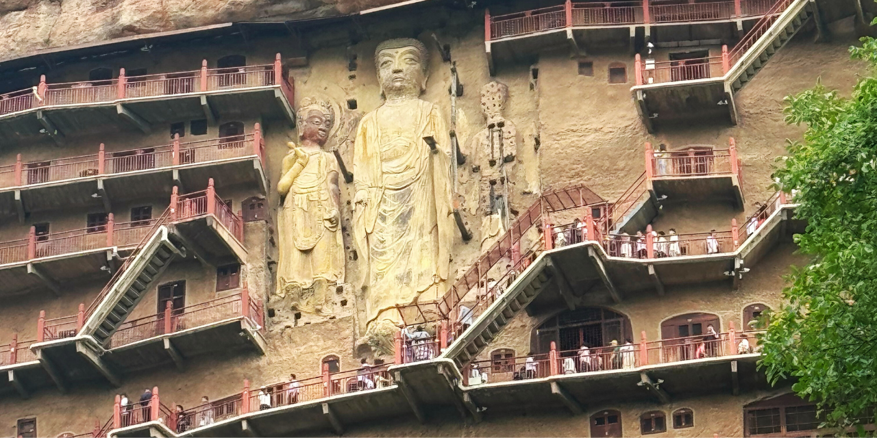 懸崖佛寺，麥積山石窟
