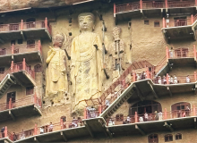 懸崖佛寺，麥積山石窟