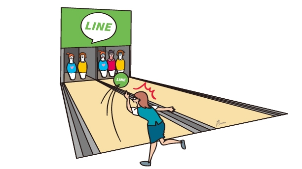 LINE以維生