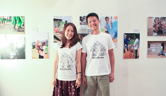 兔兔衣：來自柬埔寨孤兒院的創作T-shirt